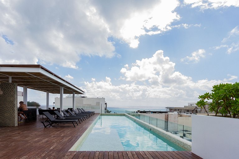 Rooftop Vista Mar | A 2 Cdras de la Playa
