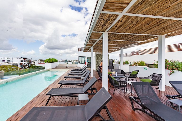 Rooftop Vista Mar | A 2 Cdras de la Playa