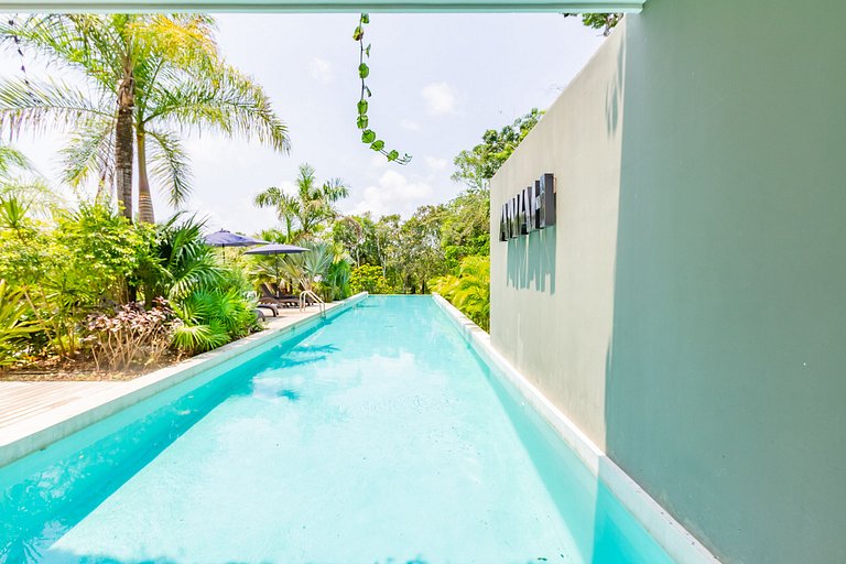 Un paraíso tropical con albercas, gimnasio y golf!