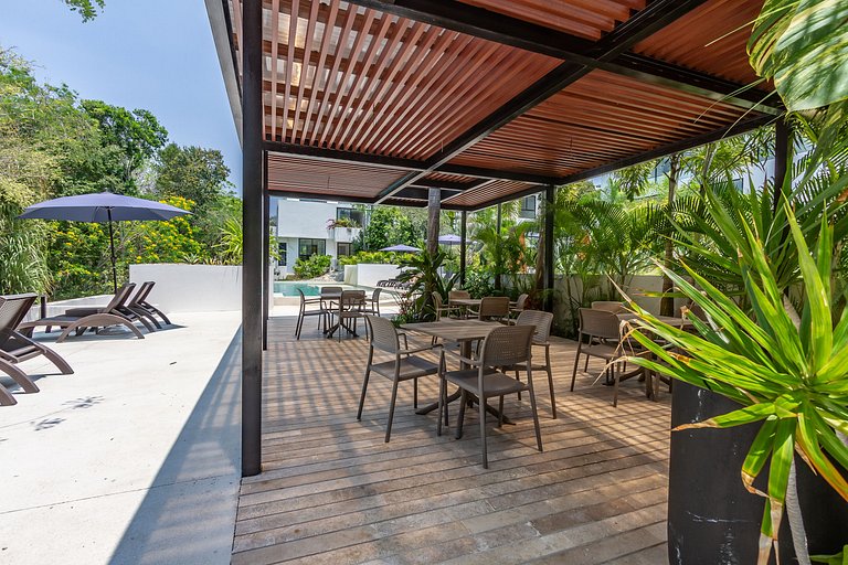 Un paraíso tropical con albercas, gimnasio y golf!