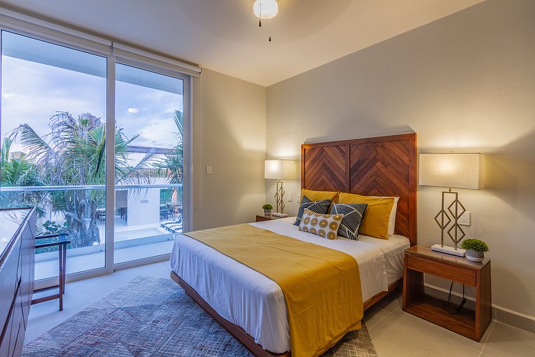 Condo con Vista al Mar y Playa Privada