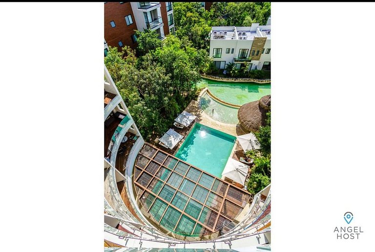 Condo con Vista a la Alberca