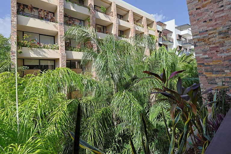 Estudio Acogedor | Balcón |Alberca en Rooftop