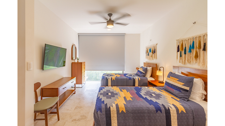 Un paraíso tropical con albercas, gimnasio y golf!