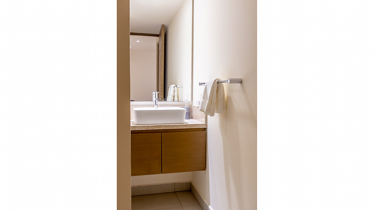 Agradable Depto Frente al Mar con Alberca