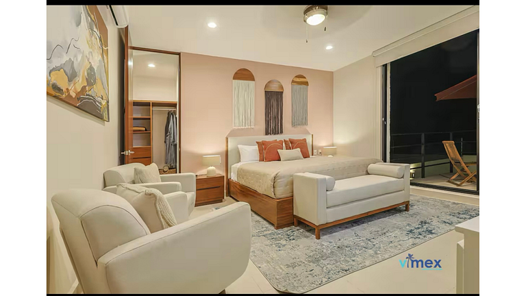 Casa Moderna con Alberca y Asador