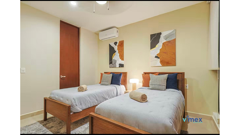 Casa Moderna con Alberca y Asador