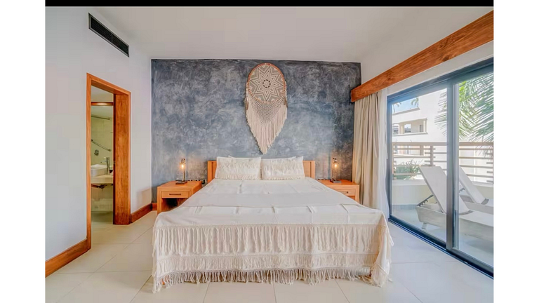 Patio Privado + Alberca | Frente al Mar