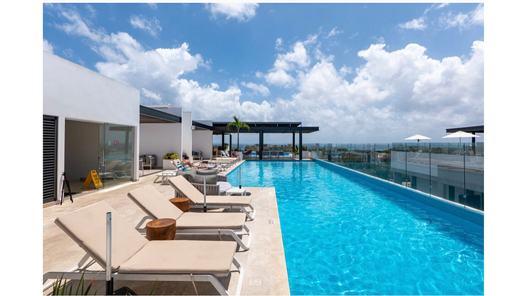 Condo Chic a 1 Cuadra de la 5ta